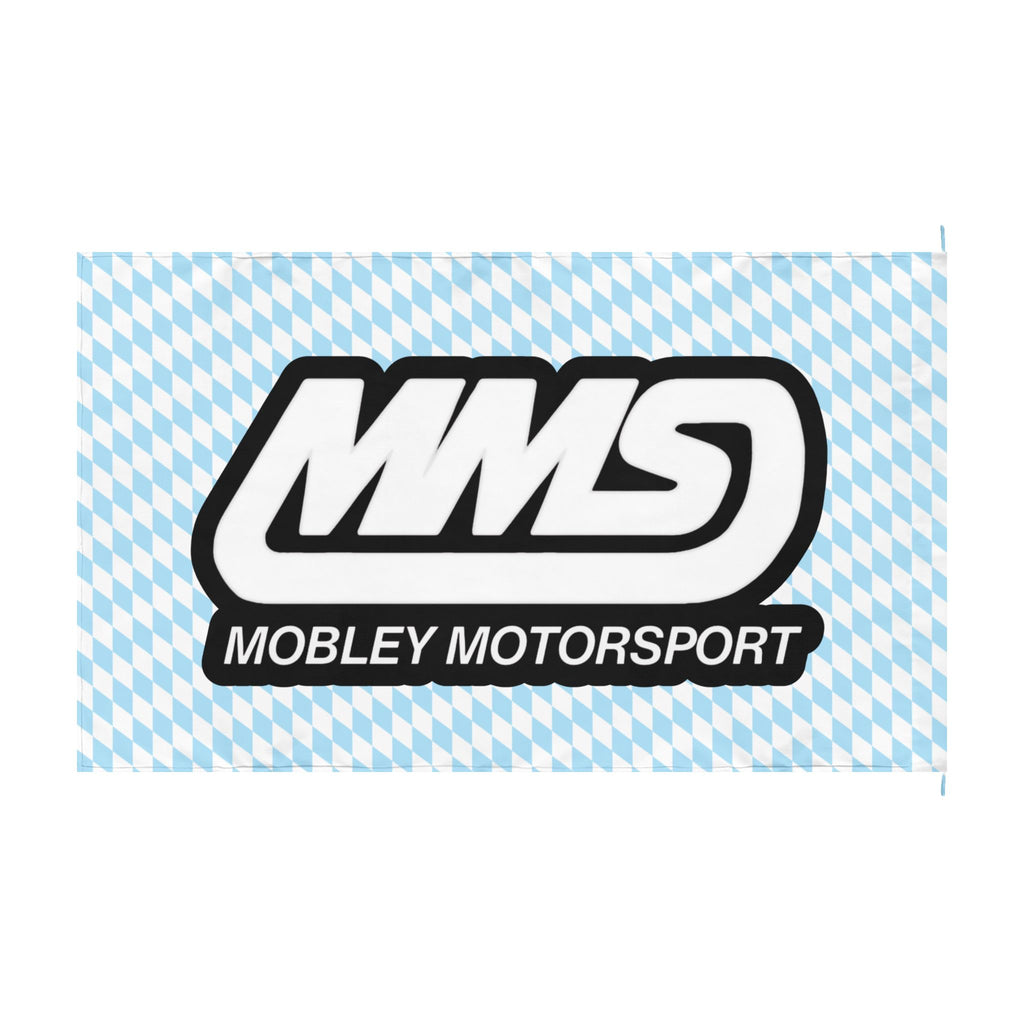Mobley Motorsport Double-Sided Flag – MMS Racing Logo Banner