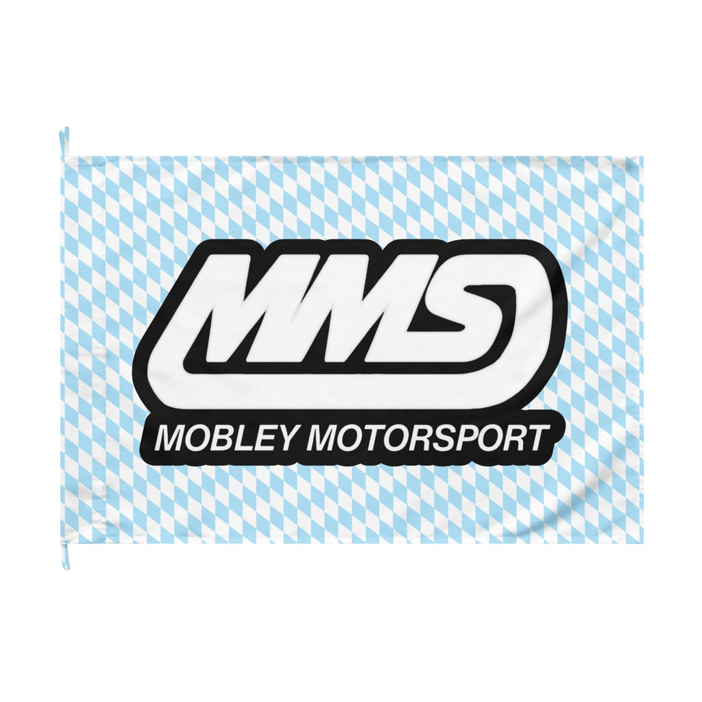 Mobley Motorsport Double-Sided Flag – MMS Racing Logo Banner